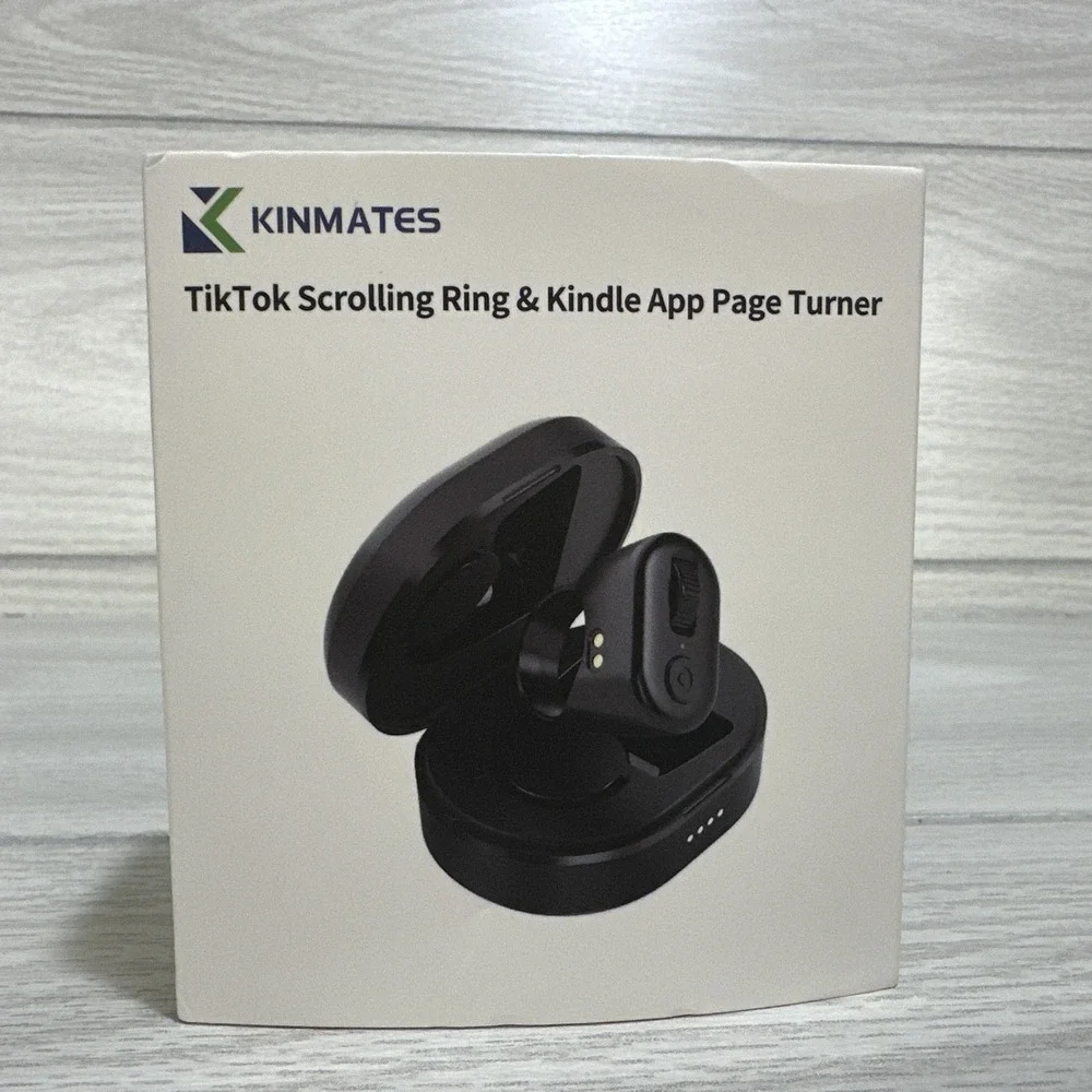 KINMATES Tiktok Scrolling Ring Page‎ Turner for Kindle App Remote Control